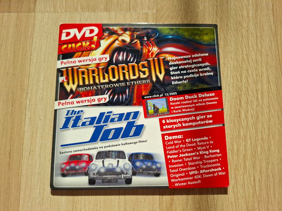 Warlords IV 4 Bohaterowie Etherii PL + The Italian Job PC Click