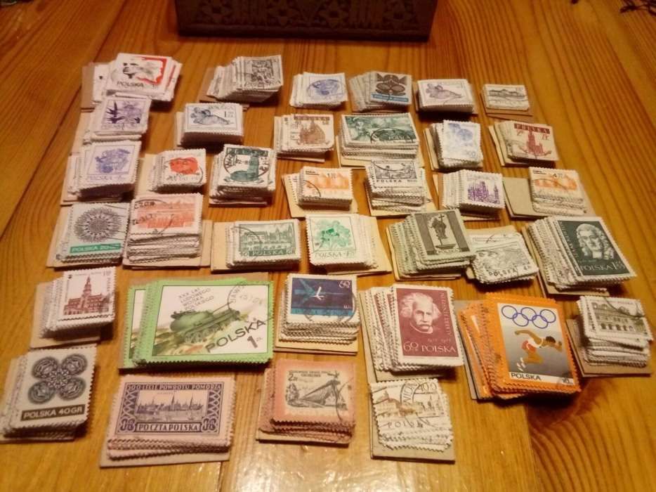 Znaczki pocztowe kolekcja 50-80 lata