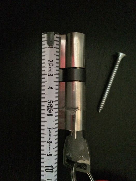 Canhão Húngaro (3+4) Marc | Assa Abloy com 18 Chaves para Fechadura