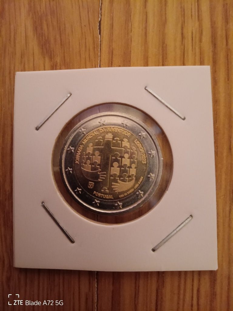 Moedas comemorativas 2 euros