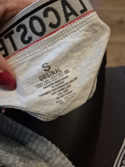 Stringi majtki białe czarne