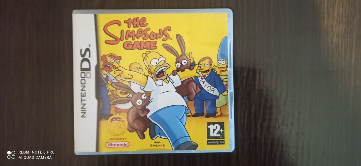 Gra The Simpsons Game na konsole Nintendo DS