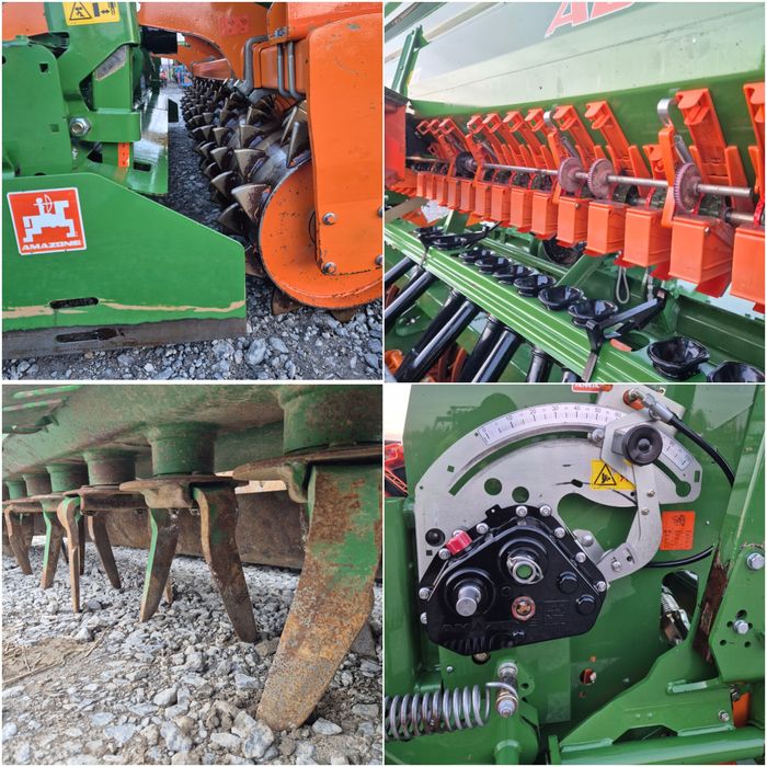 Uprawowo siewny Amazone KE 3000 AD 303 koła kopiujące pottinger lemken