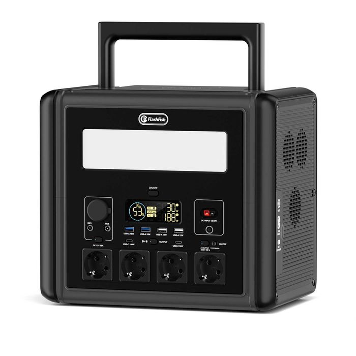 Przenosna elektrownia Flashfish 2000W 1536Wh LiFePO4