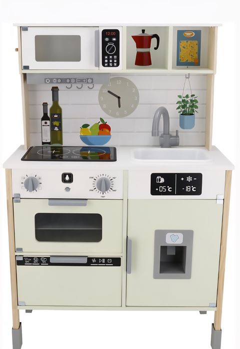 Nowa kuchnia drewniana Lidl Lupilu ze zmywarką