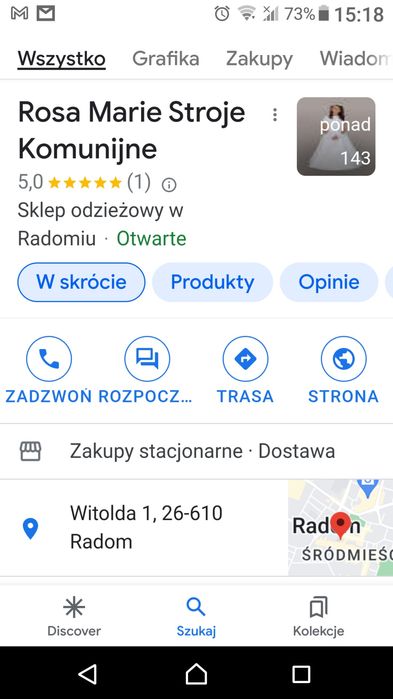 Strój komunijny dla chlopca