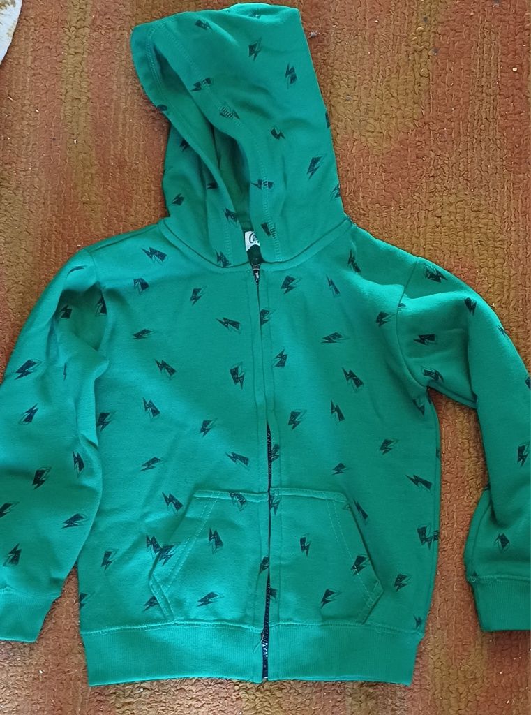 4 Bluzy dresowe r. 116 coccodrilo, 5 10 15, cool club