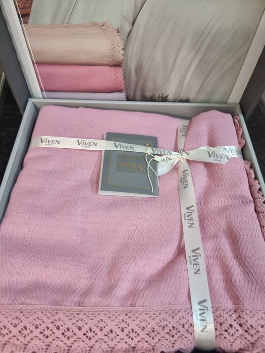 Покривала бавовняні 220х240.Туреччина.В коробці.