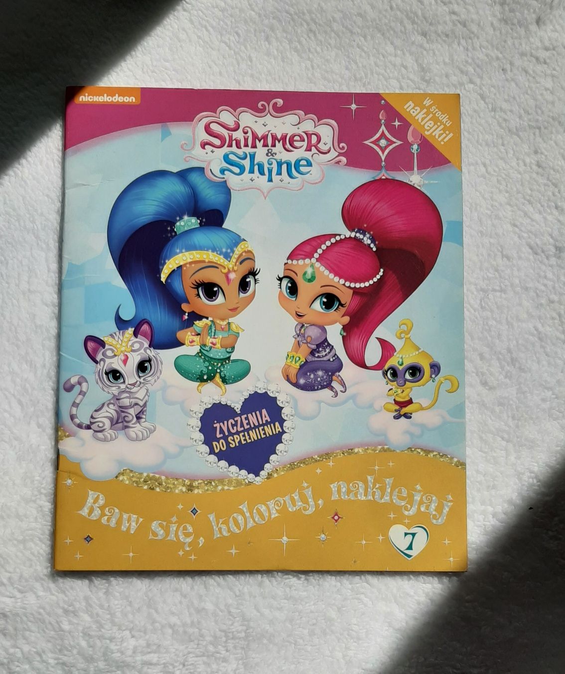 Shimmer&Shine książeczka z zadaniami