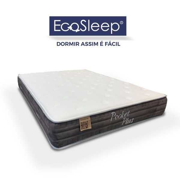 Colchão EcoSleep Pocket Plus 200 x 160