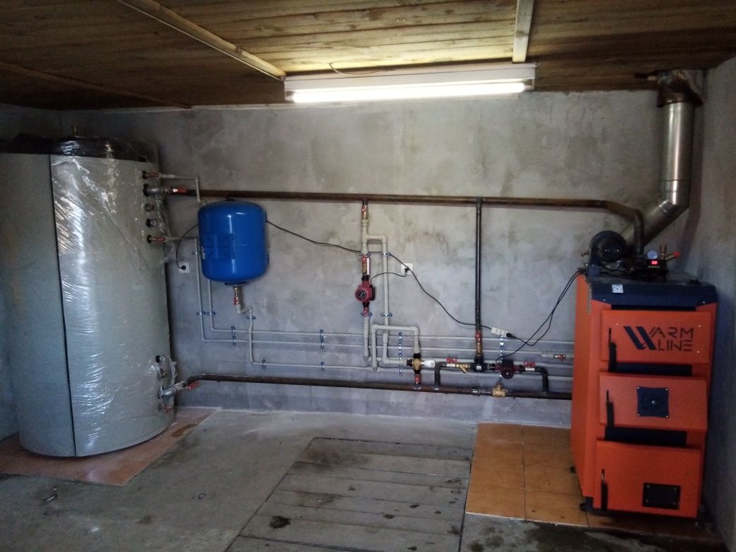Монтаж опалення водопостачання газифікація