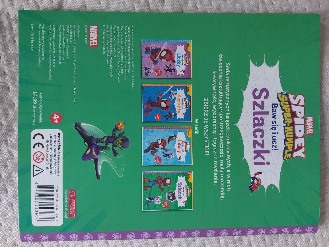 Bluza Spider-Man 104 Marvel i książeczka