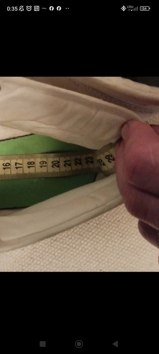 Wysokie białe trampki Lacoste r 36