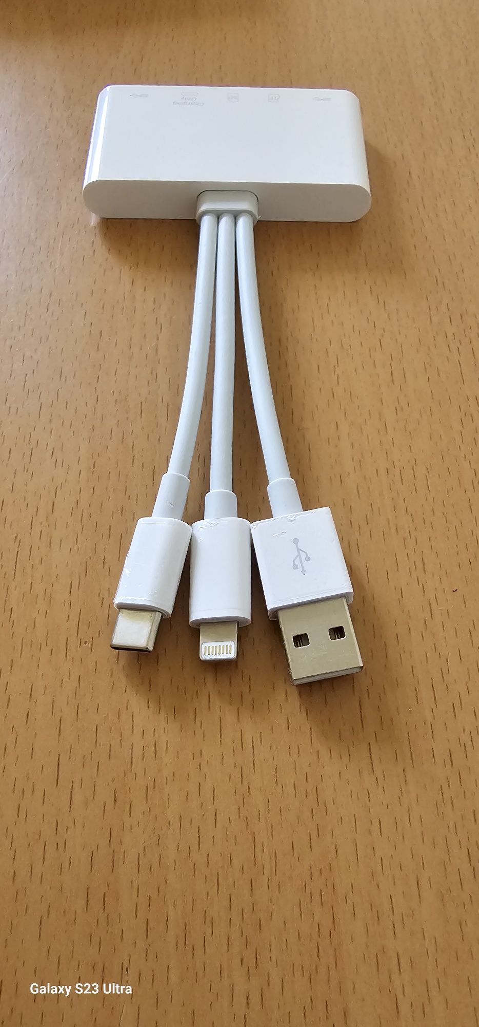 Adapter 5in1 USB c iPhone USB a