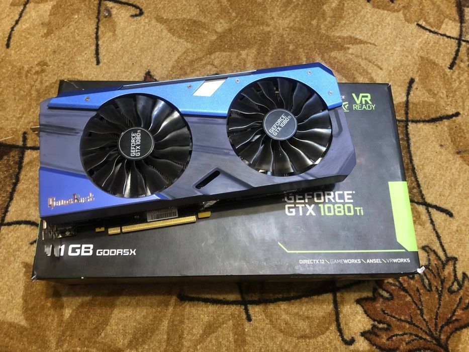 Відеокарта gtx 1080 ti 11 gb palit gamerock oc