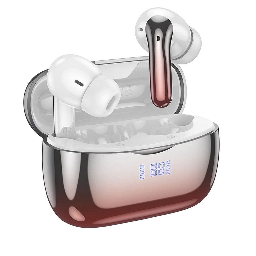 HOCO słuchawki bezprzewodowe bluetooth TWS ANC + ENC EQ16 czerowne