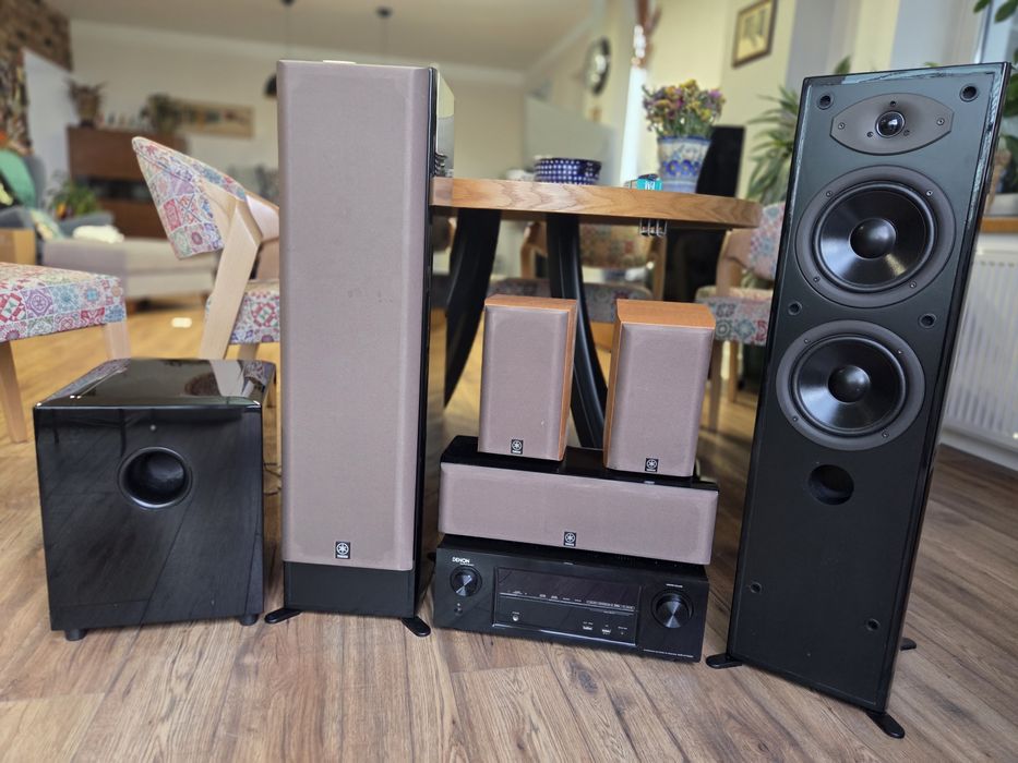 Kino domowe DENON+Yamaha+Quadral