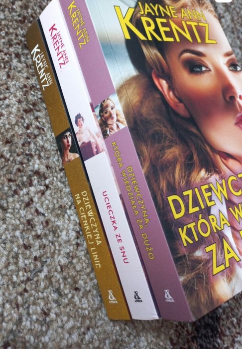 Ucieczka ze snu Dziewczyna która wiedziała za dużo Jayne Ann Krentz