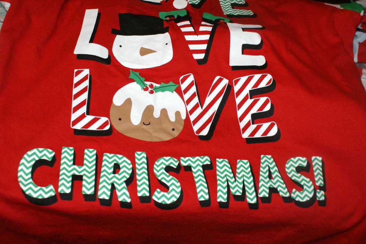 Christmas świąteczna dwuczęściowa piżama damska spodnie 42 XL