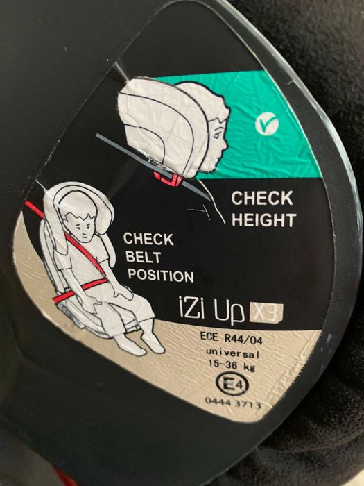 Cadeira Auto BeSafe Izi Up X3 15-36Kg