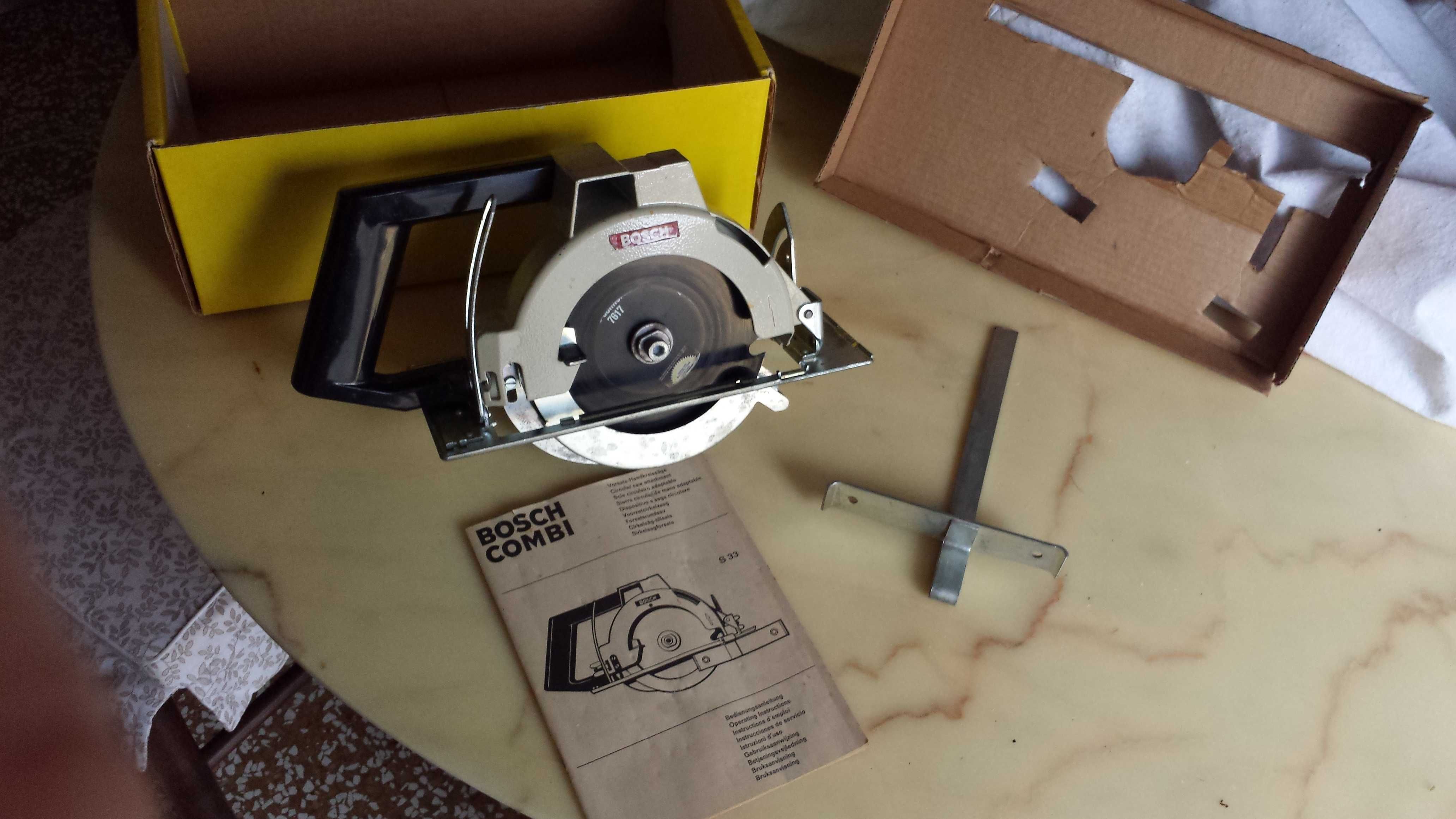 дисковая-циркулярная пила приставка для дрели Bosch combi S33 deluxe