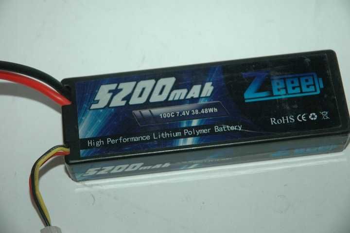 Akumulator bateria ZEEE 100C 5200mAh 7,4V złącze T