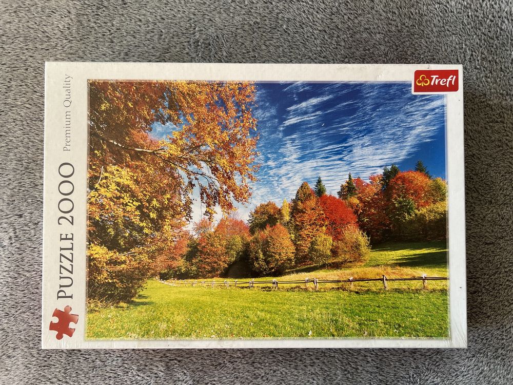 Trefl puzzle 2000 elementów krajobraz jesień Pieniny nowe