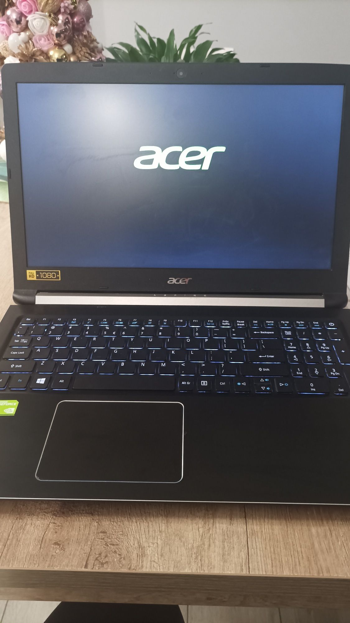 Notebook Acer full HD na gwarancji do 2025