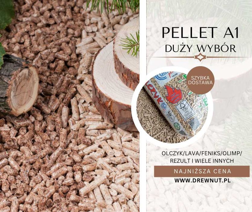 Pellet EN plus A1 oraz Barlinek Feniks Lava Drewnut pelet