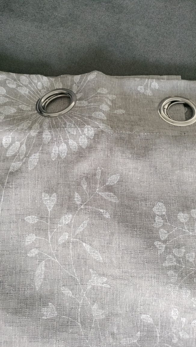 3 Conjuntos de cortinados cinza