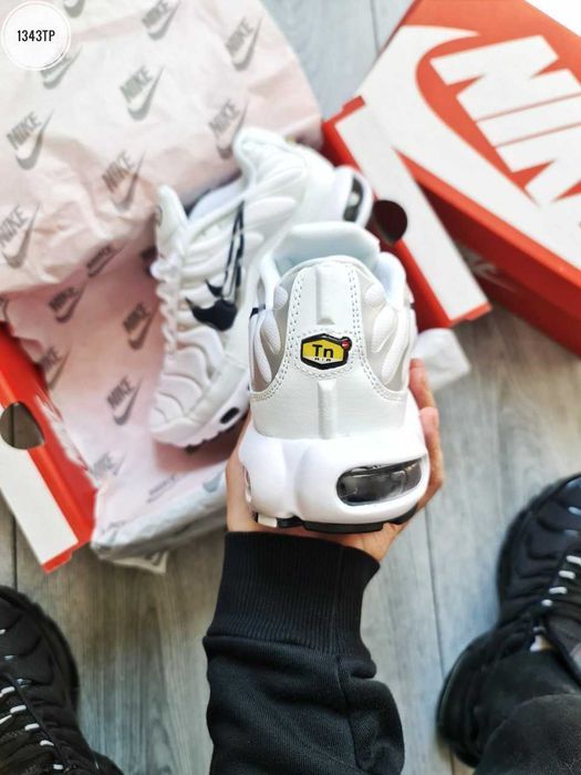 !SALE! Nike Air Max Plus TN White/Black 37 38 39 40 41 42 43 44 45 46
