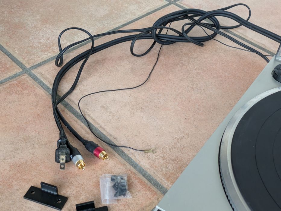 Gira discos technics sl-q200 quartz | agulha nova