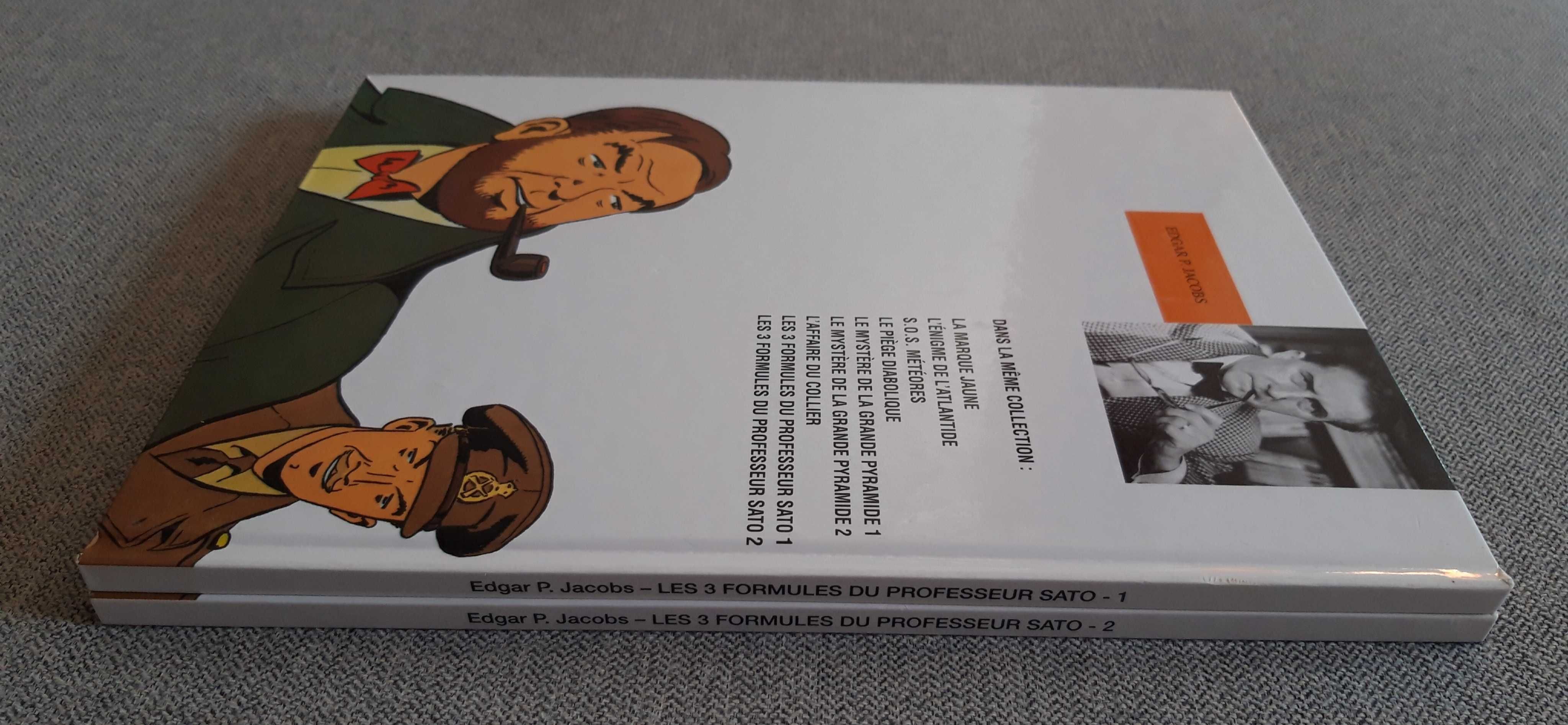 Conjunto BD Blake e Mortimer "Les 3 formules du professeur Sato"