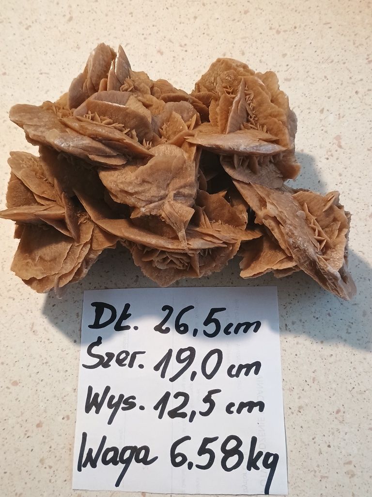 Minerał - Róża Pustyni.