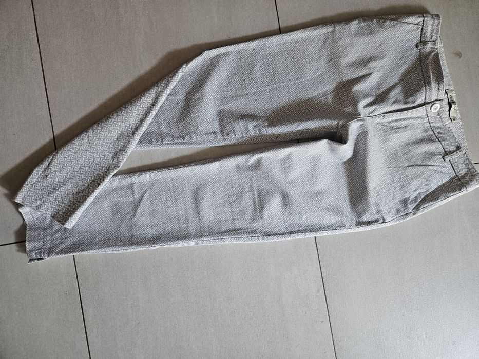 Spodnie rurki bawełna Freesia r S/M M uciagliwe dl.przed kostkę