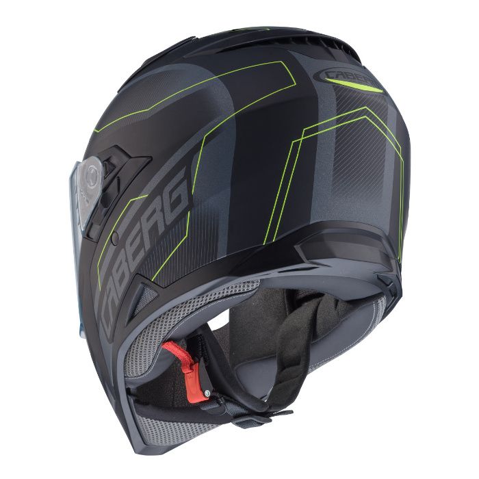 Kask integralny CABERG Jackal Blenda czarno zółty rozmiar XXL 63-64 cm