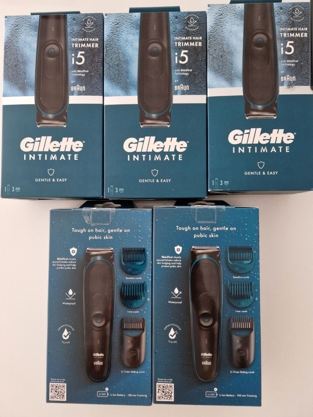 Новый Оригинальный триммер Gillette Braun