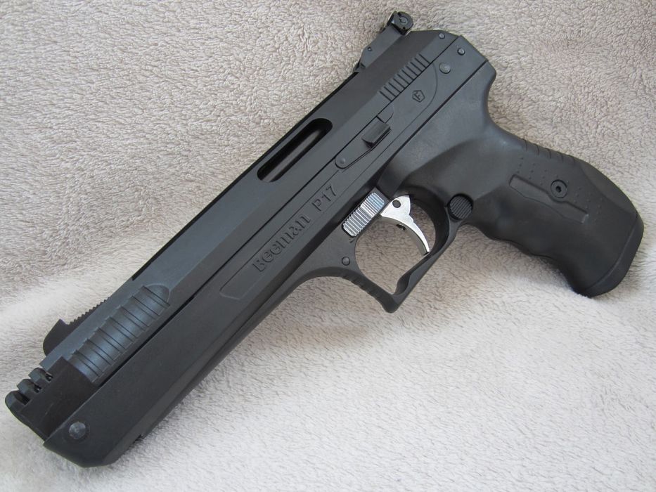 Pistola Pressão de Ar de Mola Beeman P17, nova 4.5mm