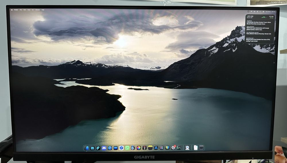 Gigabyte M28U 28” 4K KVM – stan idealny, gwarancja do 2027
