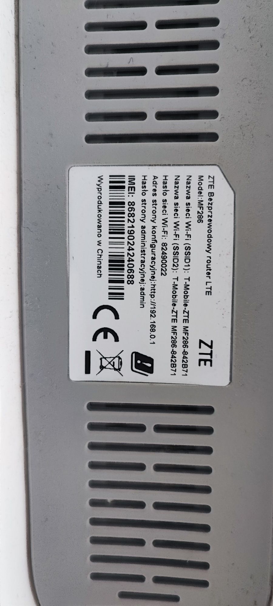 Router ZTE 286 LTE