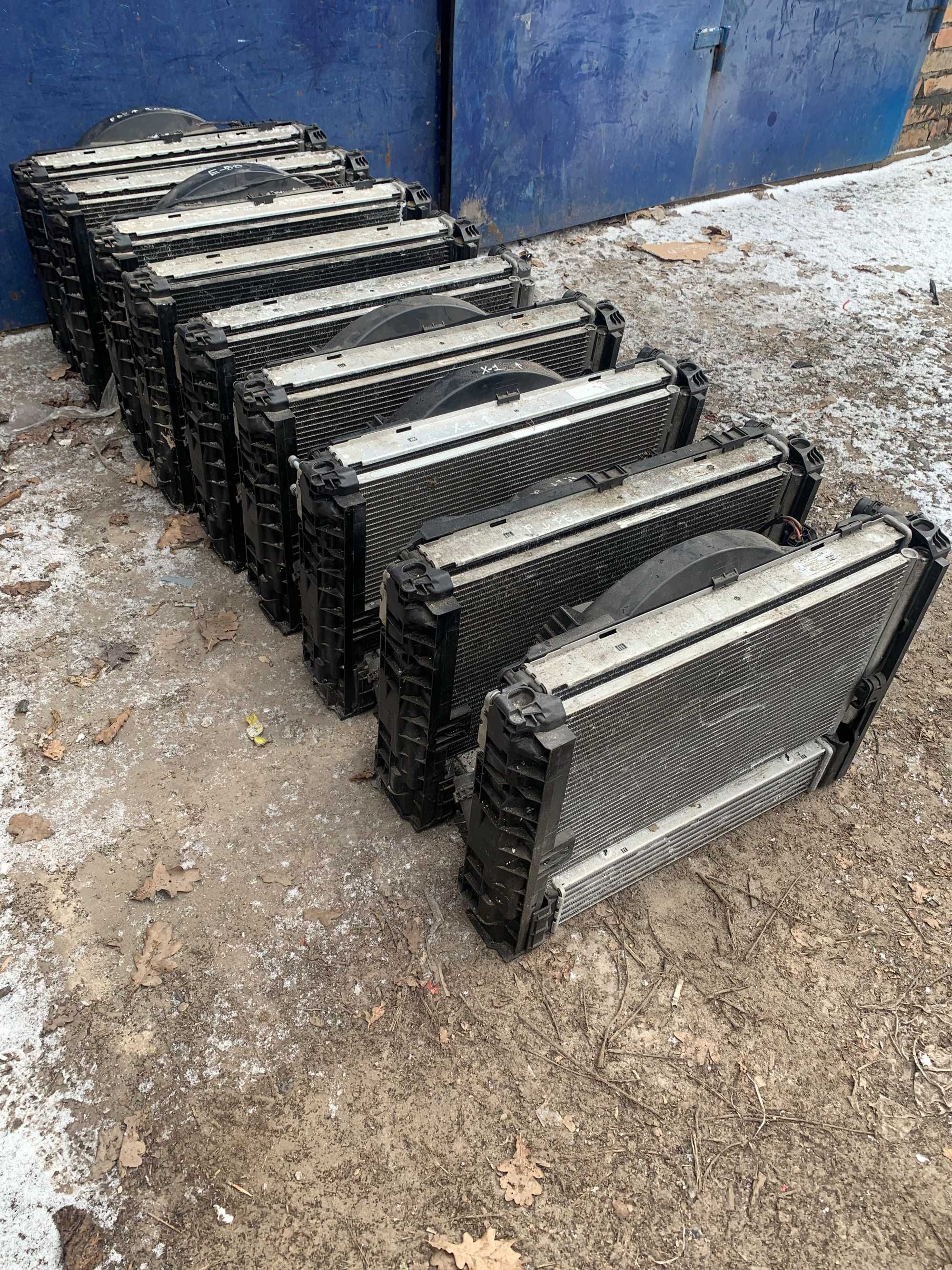 BMW E84 E87 E90 E91 E92 E93 Радіатори