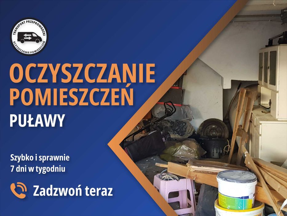OPRÓŻNIANIE - LIKWIDACJA - Sprzątanie piwnic strychów garaży