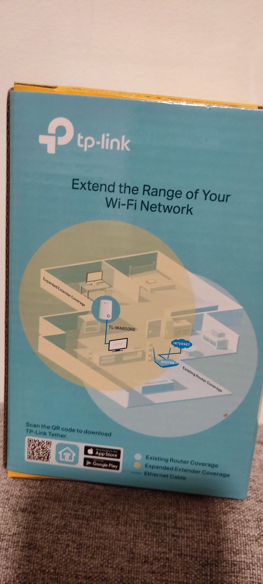 Repeater wzmacniacz sygnału wifi tp-link