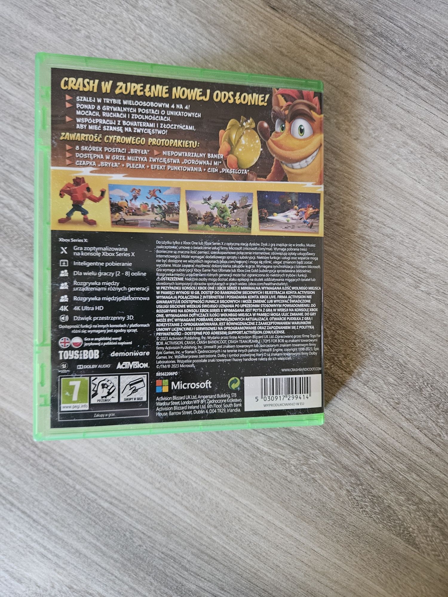 Crash Team Rumble Xbox edycja międzygeneracyjna