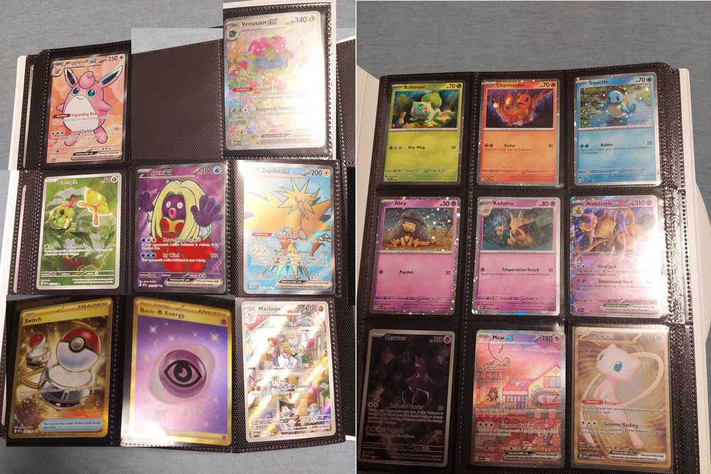 Pokemon tcg 151 set - niekompletny master set