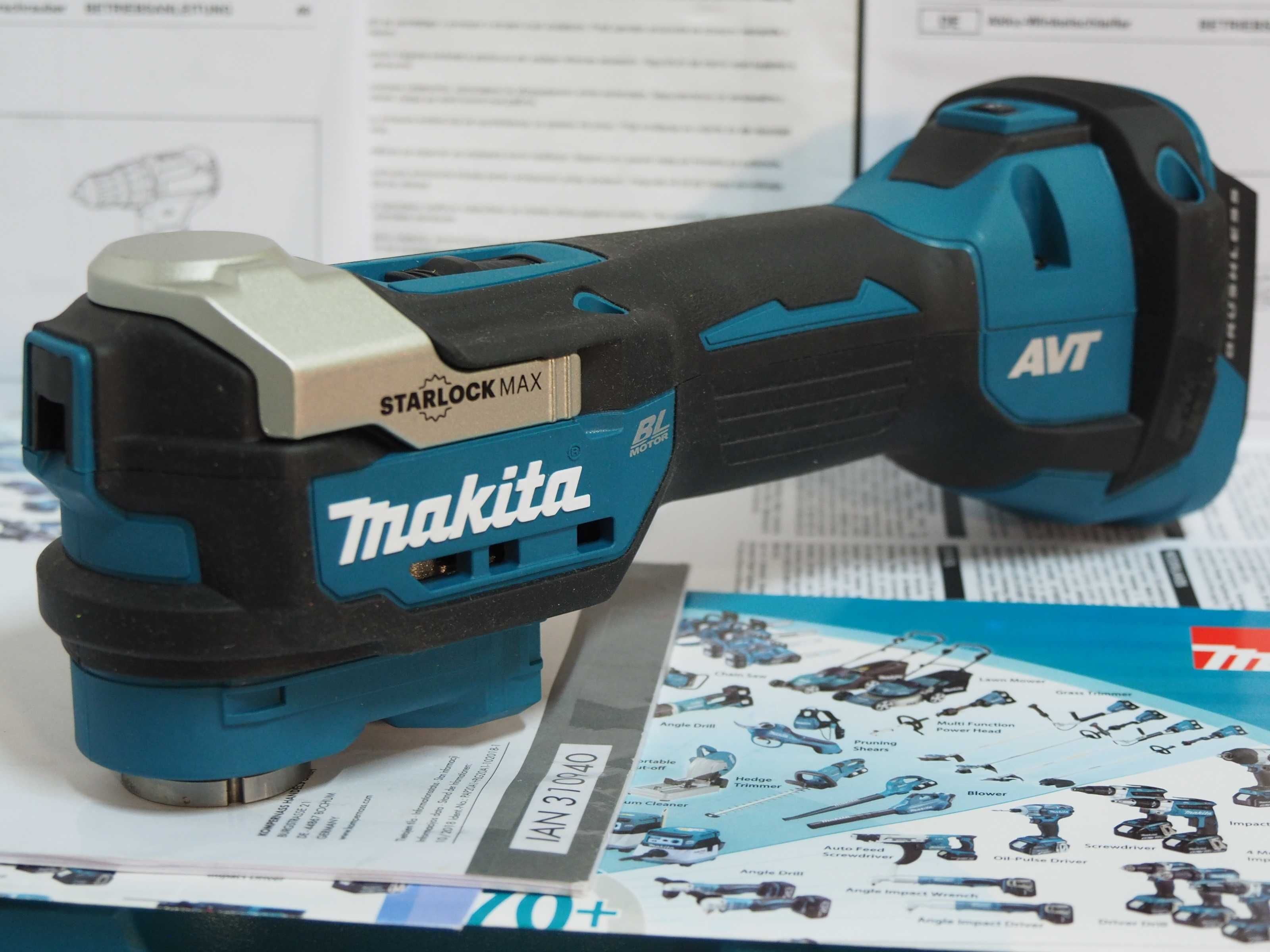 Multitool multi master MAKITA DTM 52 szlifierka 18v prod.Belgia fein