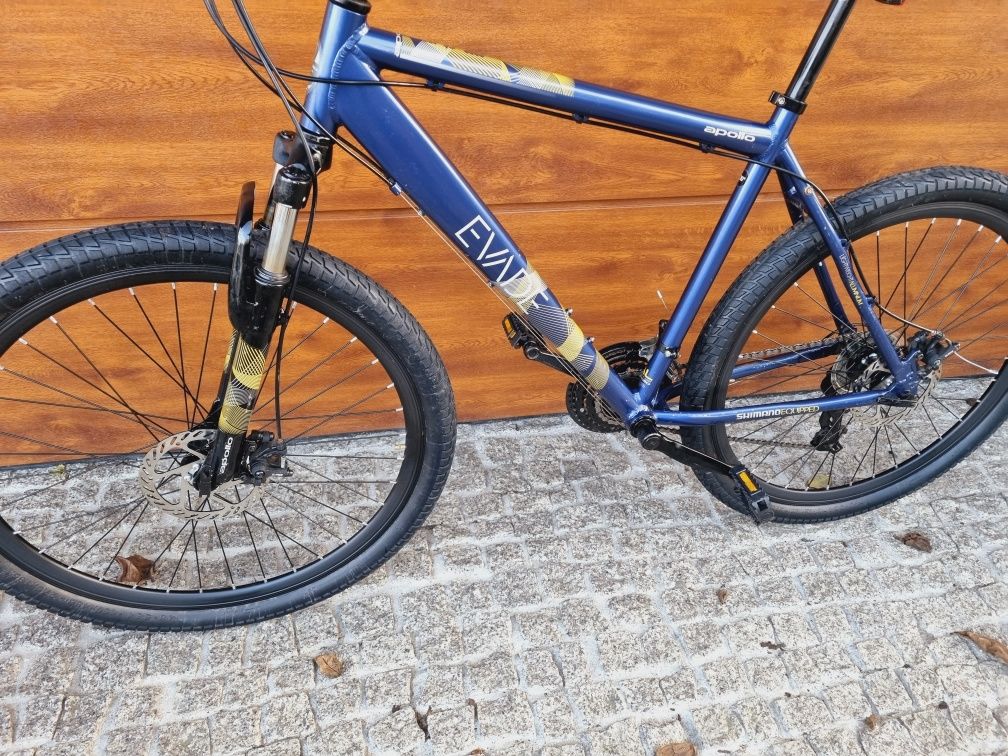 Apollo Evade 27.5, osprzęt Shimano, tarcze