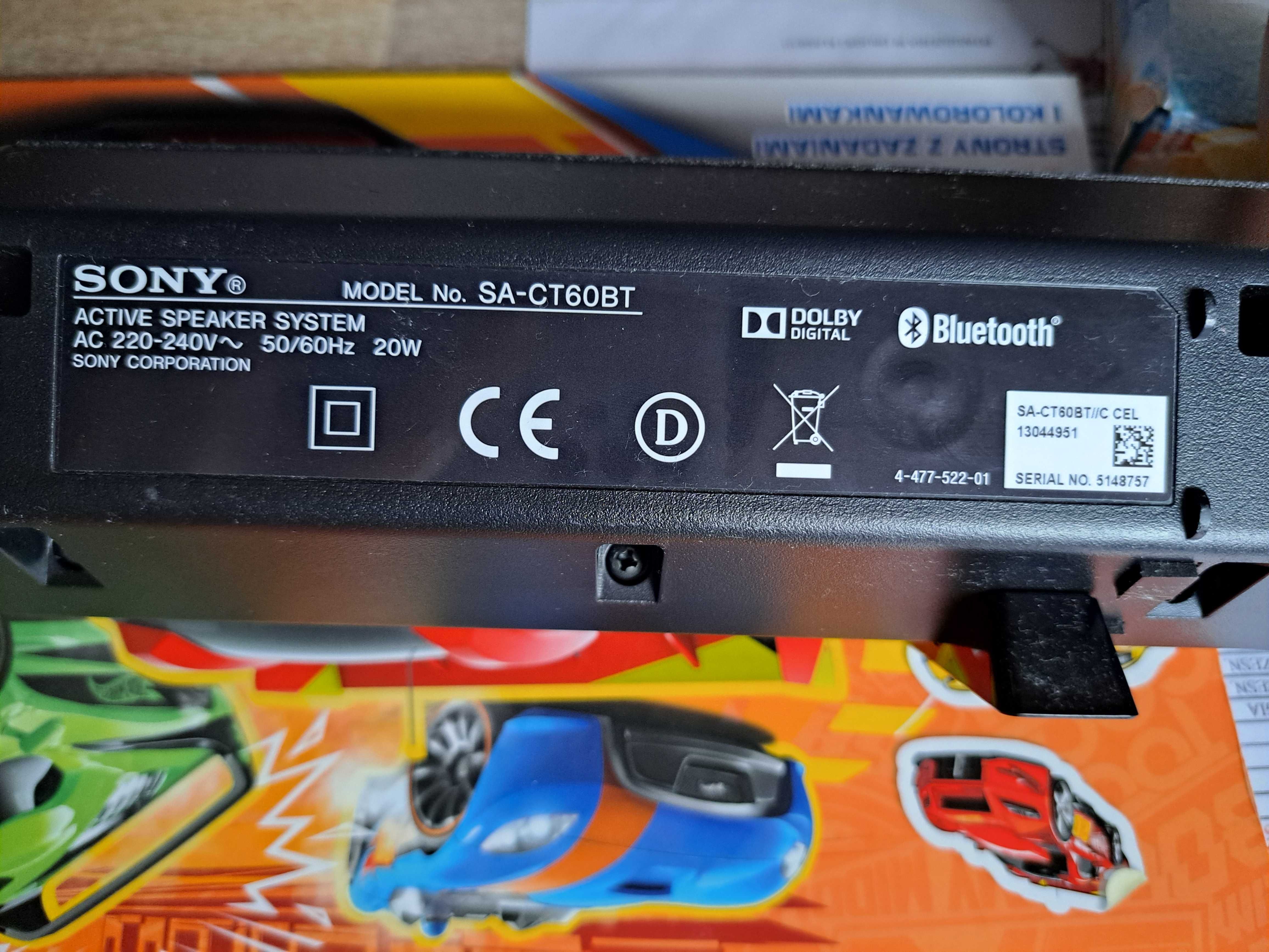 Soundbar SS-WCT60 , SA -CT60BT