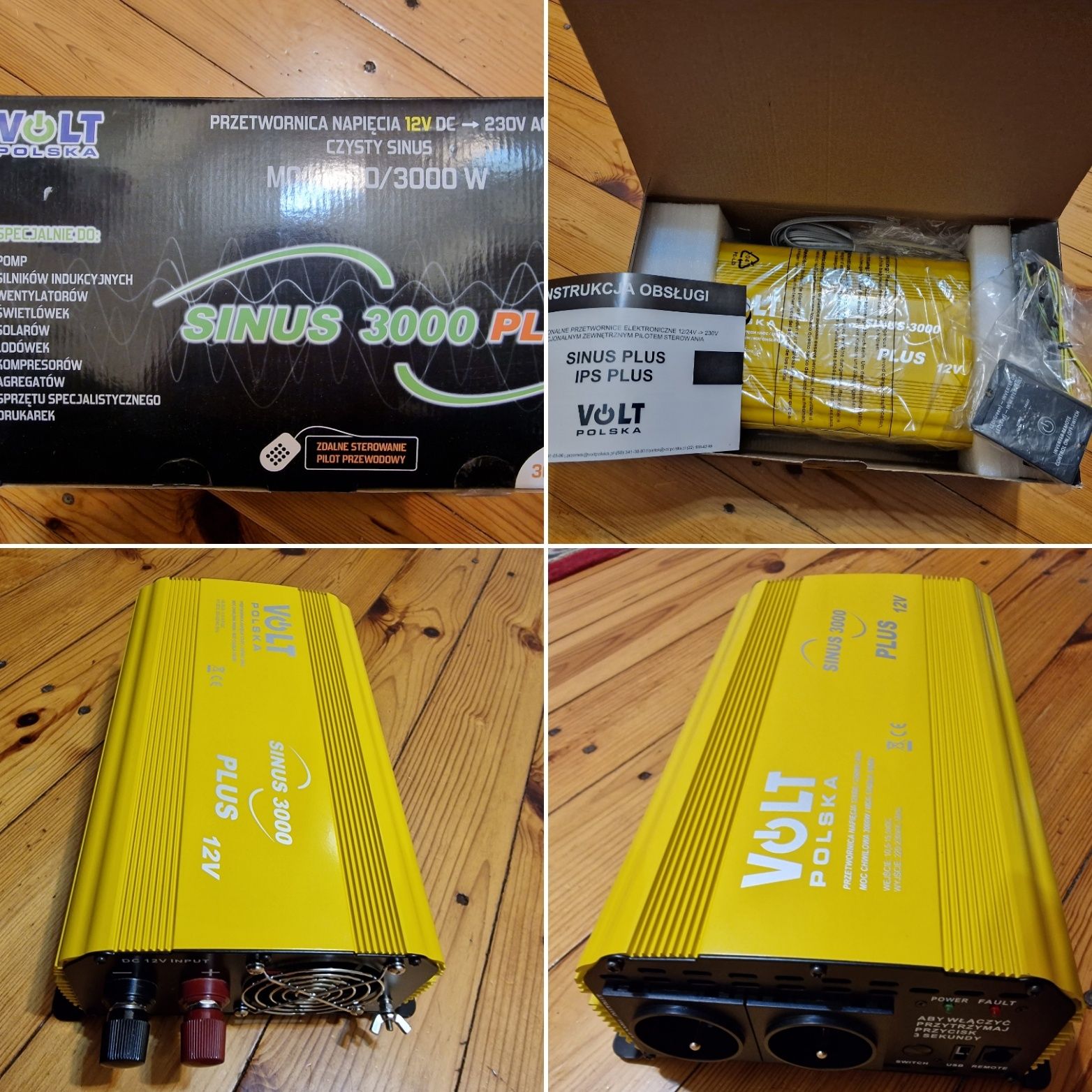 Інвентор Чистий Синус VOLT SINUS PLUS 3000 12V (1500/3000W)