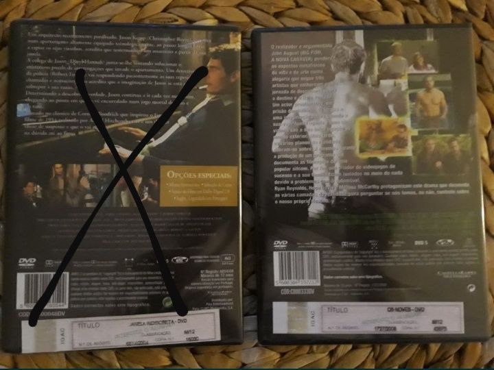 DVD "Os Noves" (John August). Novo